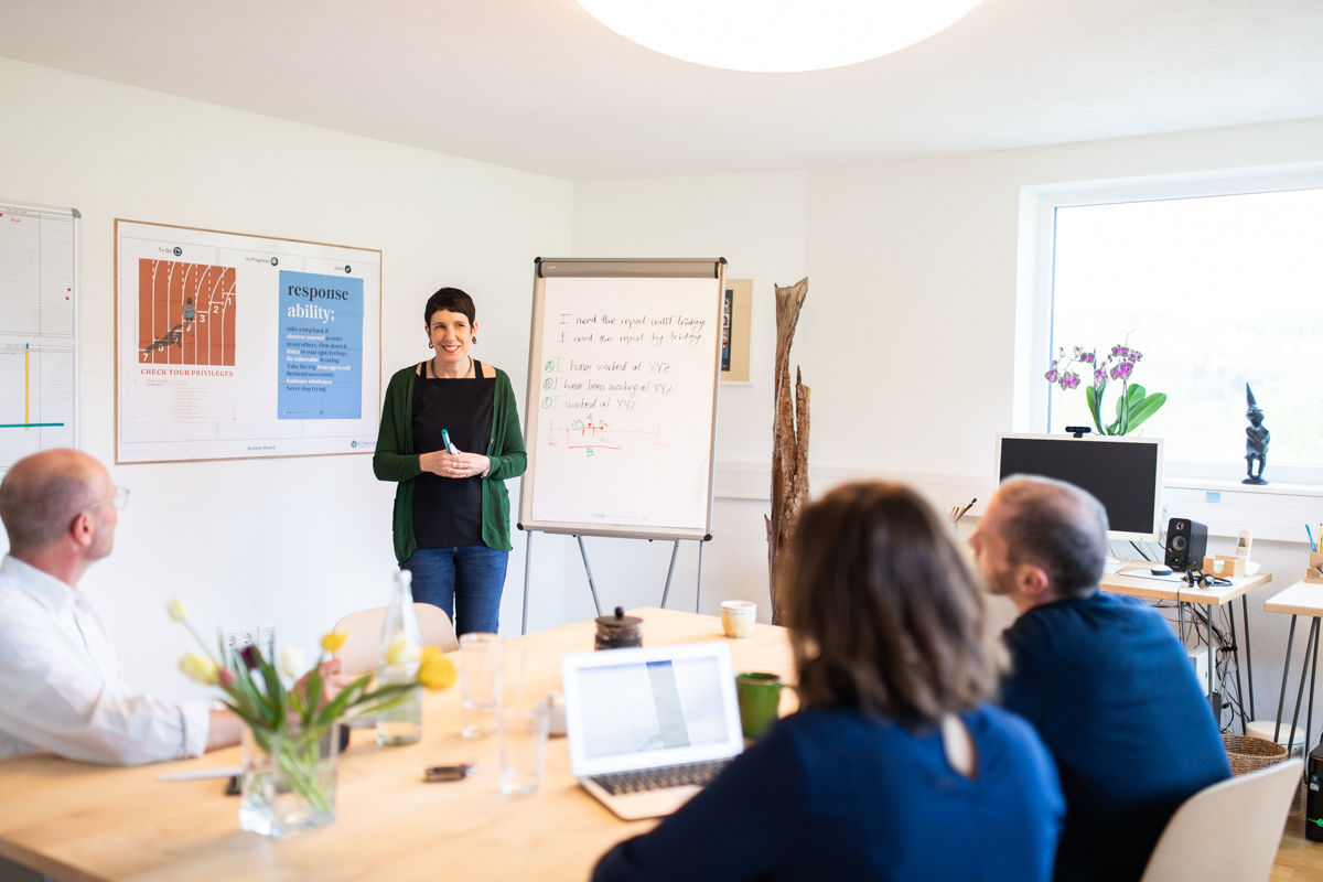Coaching-Situation bei Communicate Better